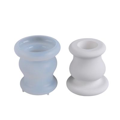 Силиконовые формы для подсвечников в виде римских колонн в скандинавском стиле, формы для подсвечников, формы для литья из гипса, украшения стола