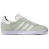 Adidas Кроссовки Gazelle Linen Green Unisex Cloud-White Gold-Metallic GX2206