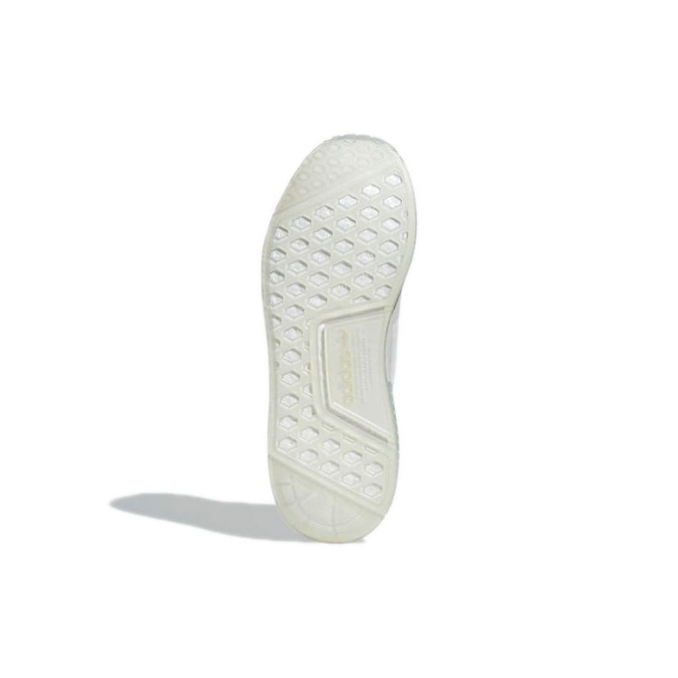 Adidas NMD_R1 Spectoo White Silver Metallic Кроссовки унисекс Cloud-White Crystal-White GZ9267