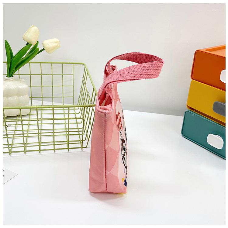 Новая сумка Labubu на каждый день, портативная сумка для ланча, студенческая сумка-тоут для перекусов