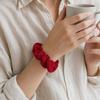 Женская резинка для волос, Прочная шерстяная веревка для волос, Однотонная вязаная повязка на голову, Универсальный держатель для хвоста, Аксессуар для волос
