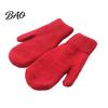 Comfortable Daily Wear Gloves 1 Pair Winter Warm Mittens for Women, Cold Weather Soft Plush Knit Skin Friendly Mitts with Thick Lining And Elastic Rib