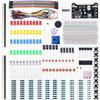 Elegoo Fun Kit Électronique Breadboard Câble Resistor Capacitor LED Potentiomètre Pour Arduino Kit D'apprentissage, UNO, MEGA2560, R