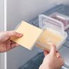 1pcs Plastic Refrigerator Cheese Storage Container - Keep Your Cheese Fresh and Delicious