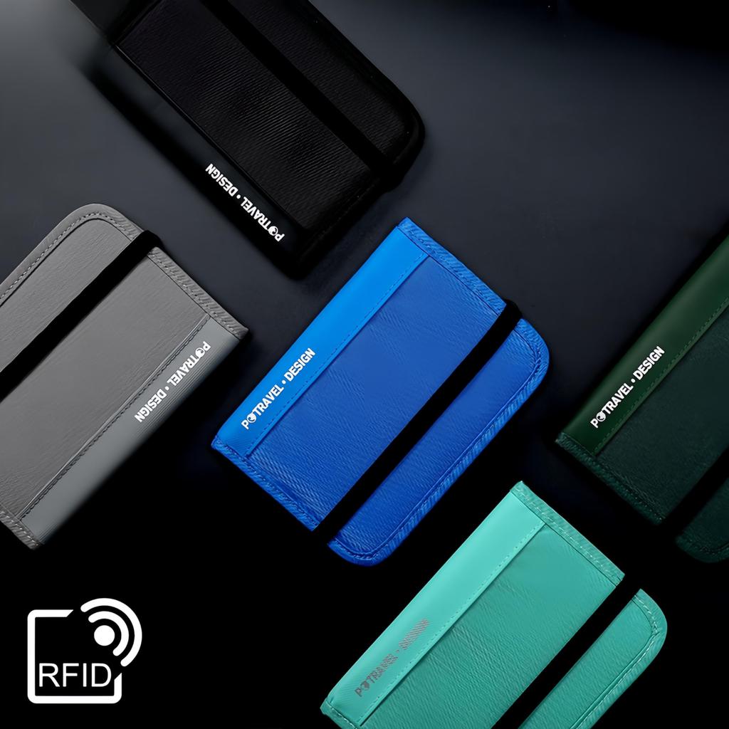 Passport Neck Skimming Ultra Travel Passport Slim Passport Hidden Credit Card Security [wigmoa] E-D Case, Strap, Prevention, Lightweight, Pouch,