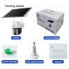 4G 1080P SIM Card Solar Smart Camera 4K CCTV WiFi IP Outdoor Dual Lens Wireless Camara Waterproof CCTV Home Security Protection