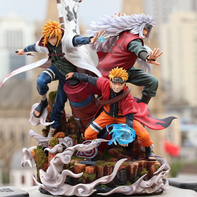 Фигурка NARUTO Shippuden Наруто Узумаки Итачи Учиха Обито Учиха Анимация ПОЛИВИНИЛХЛОРИД Фигурка Действия Игрушка Статуэтка GK Достойная Коллекционирования