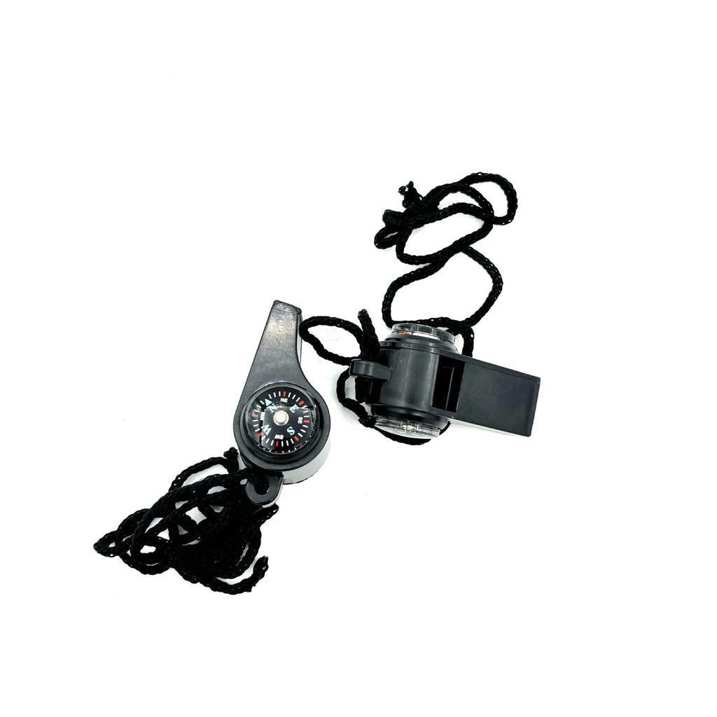 Multifunctional Outdoor Whistle with Compass and Thermometer