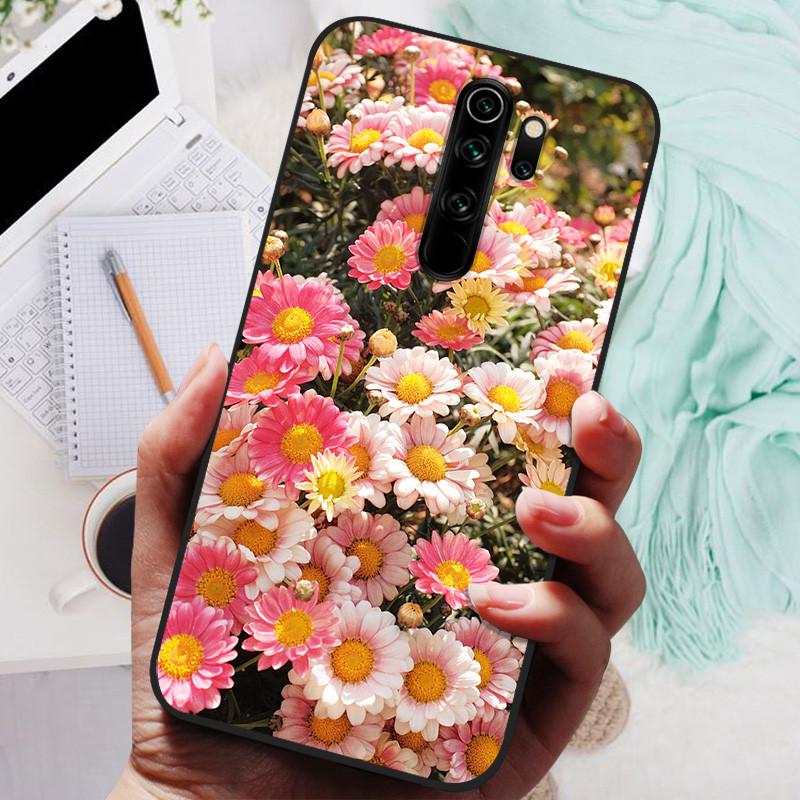 Чехол для телефона Xiaomi Redmi Note 8 Pro, силиконовый, милый, черный бампер, мягкий ТПУ, чехол-бампер для Redmi Note8 Pro 8Pro, задняя крышка, Fundas