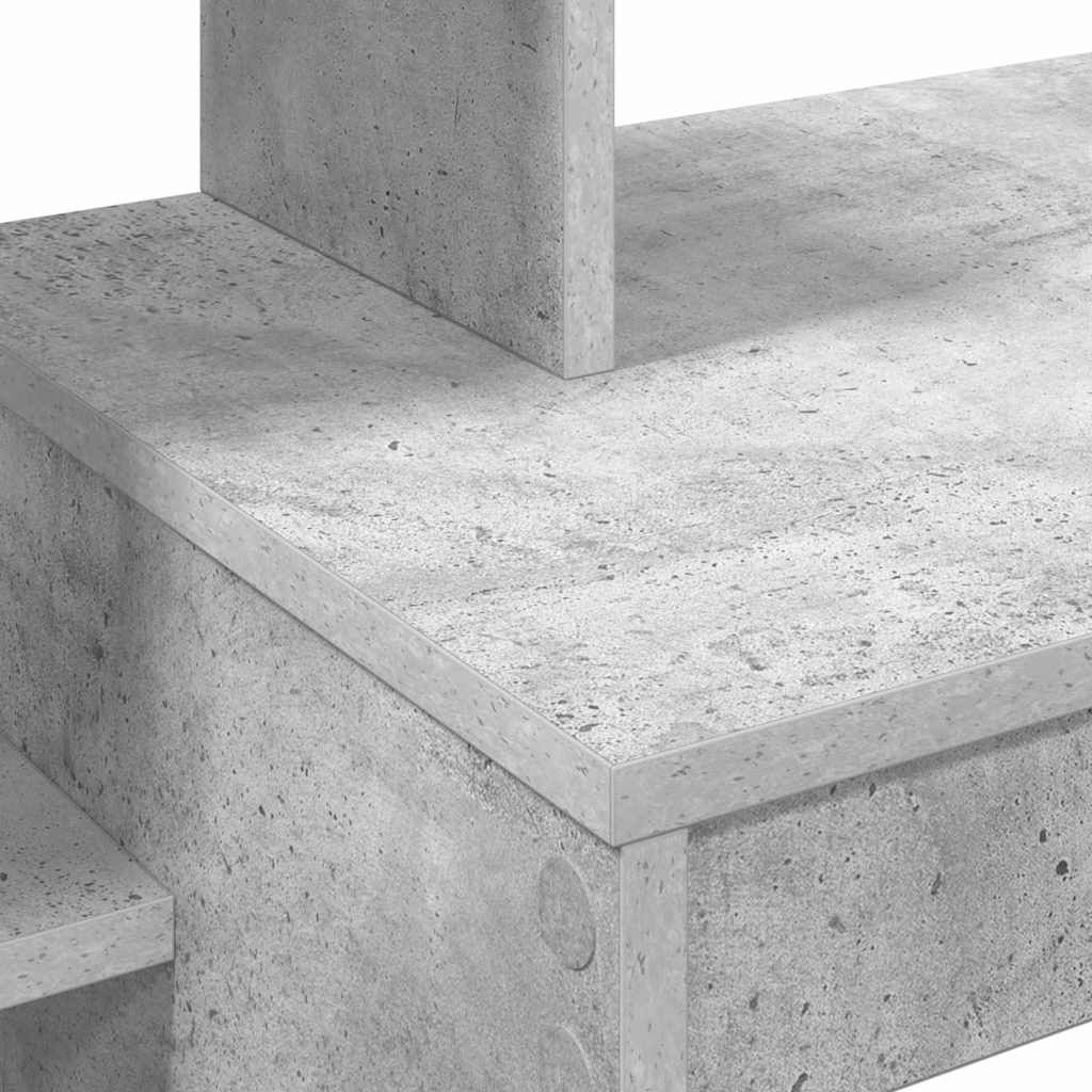 Concrete Grey Desk 100 x 40 x 90 cm Particleboard