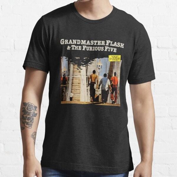 The Message Grandmaster Flash and the Furious Five White Lines Hip Hop T Shirt Unisex T-Shirt