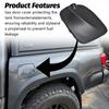 Для Toyota Tacoma с кузовом 5 футов 2016-2023 Черная крышка лючка бензобака Заглушка Колпачок 77305-04080 Запасные автоаксессуары