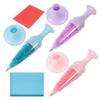 3pcs Flower Pot Shaped Gem Art Pen With Gem Tray And Glue Clay Automatic Dispensing Diamonds Painting Pen Diamonds Painting Tool