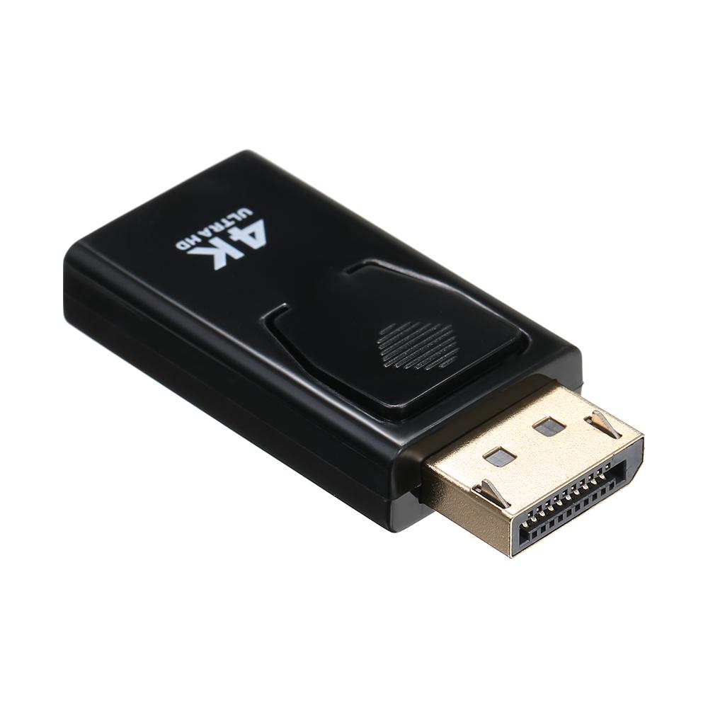 Переходник DP «папа» — «мама» HD Разрешение до 4K Один и тот же экран/расширение Двойные режимы Позолоченный