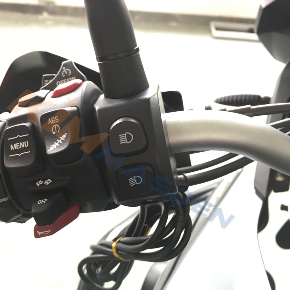 Для BMW R1200GS R1250GS / ADV F750GS F850GS R 1200 GS Светодиодные противотуманные фары Жгут проводов Переключатель Вкл./Выкл. Используйте умное реле