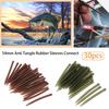 30 шт., 54 мм, резиновые рукава, препятствующие запутыванию, соединяются с рыболовным крючком, грубые аксессуары для рыбалки на карпа