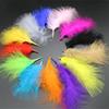 50pcs /Lot Colored Turkey Feathers For Crafts Marabou Feathers For Decoration 4 -7 "10 -16cm Needlework Accessories Diy Decor Plume 