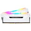 Corsair DDR4-3600MHz Desktop PC Memory VENGEANCE RGB PRO Series 16GB [8GB X 2] CMW16GX4M2D3600C18W