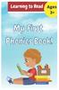 Книга My First Phonics Book!
