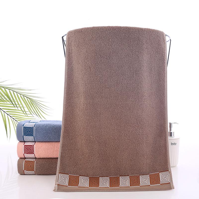 Банное полотенце удлиненное 40x90 утолщенное для спортзала салфетка для пота мытье лица душ большое длинное хлопковое спортивное полотенце