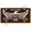 Route 66 металлический знак жесть жесть пластина жесть знак старинный мотоцикл автомобиль металлический плакат настенный декор для гаража бар паб мото клуб