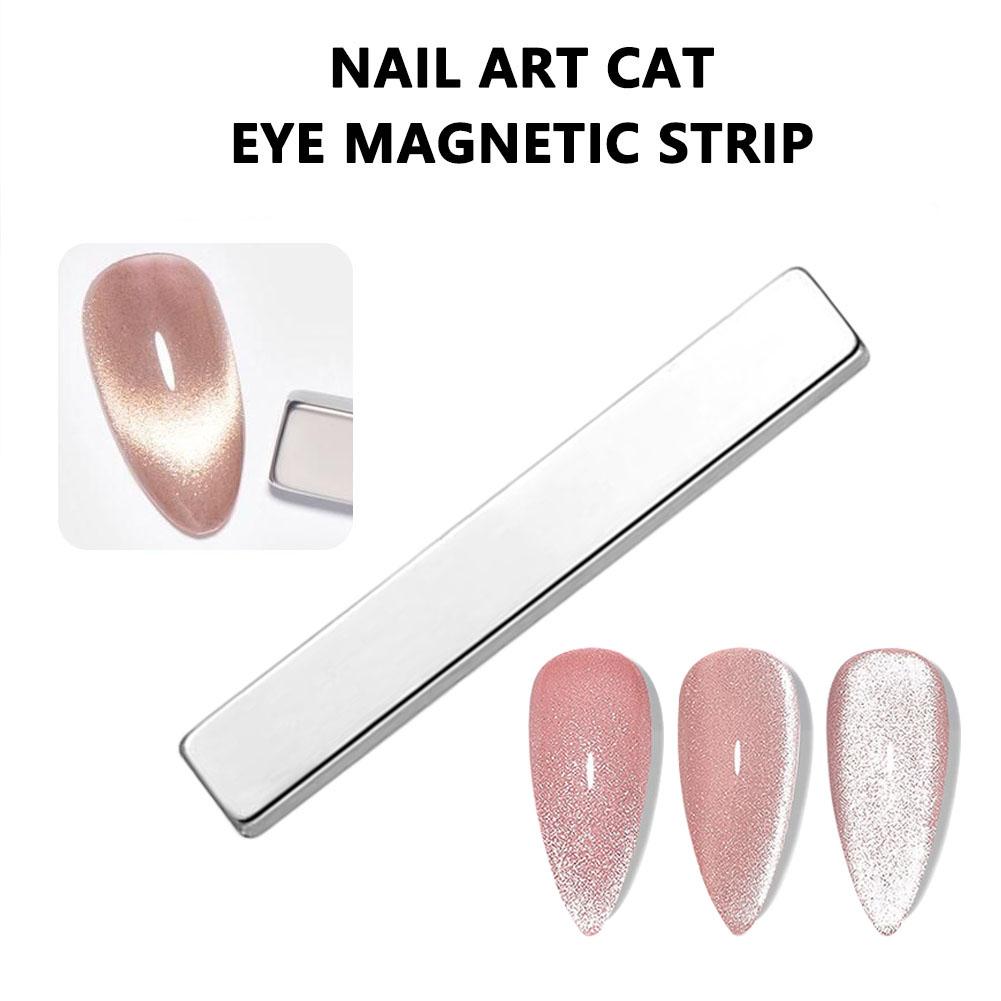 Двусторонний магнитный стержень для кошачьего УФ-гель-лака с инструментами для ногтей, модный дизайн для украшения, W6S7