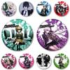 32/44/58mm Adventure Game Brooches Naegi Makoto Naegi Komaru Monokuma Kaede Akamatsu Cosplay Badge for Clothes Backpack Jewelry Accessories