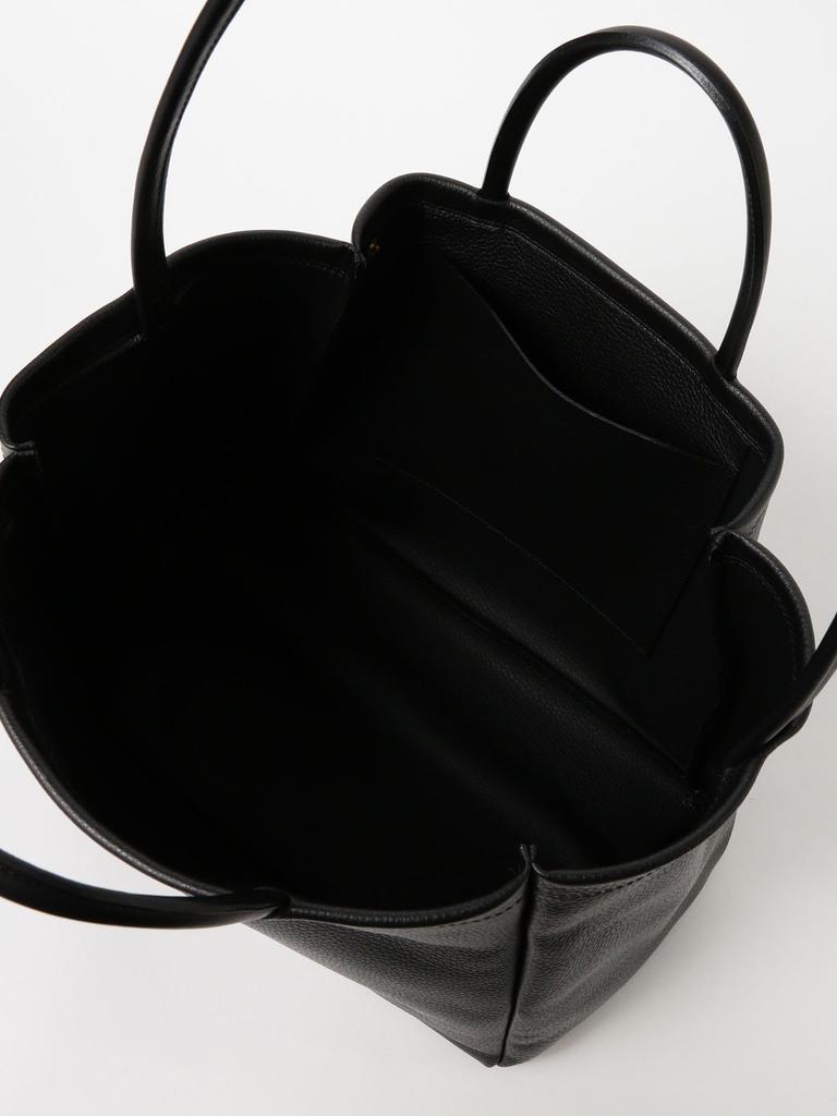 Кожаная сумка MARROW DOUBLE FACED HANDLE TOTE BLACK БЕСПЛАТНО [Raybeams] [WEB limited] Женская