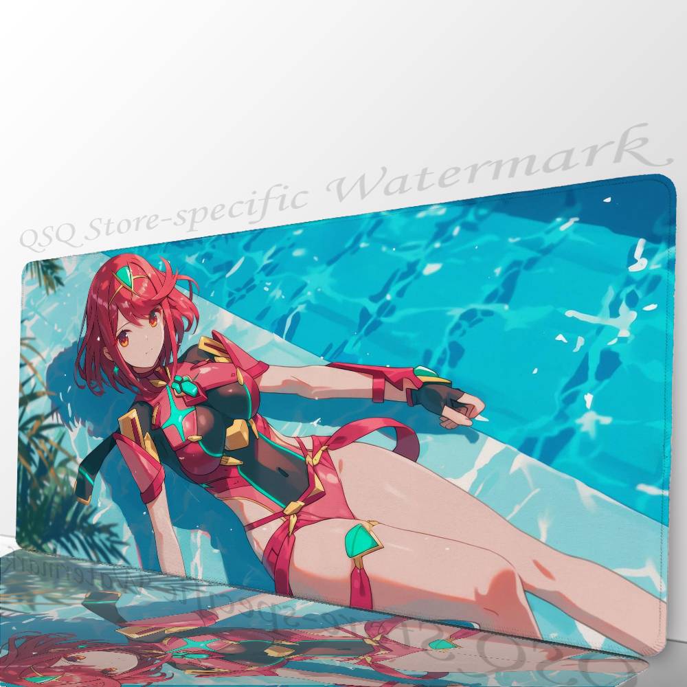 Pyra Анимированный Игровой X-Xenoblade Chronicles X Коврик для Мыши Коврик для Стола С Подставкой Игровые Аксессуары Prime Gaming XXL Клавиатура
