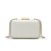New Summer Korean Style Trendy Socialite Dinner Clutch Bag One Shoulder Slanted Fashion Chain Bag