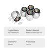 CYKVN1 2026 Hot Alfa Romeo Car Emblem Wheel Tire Valve Stem Cap Dust Cover Accessories For Alfa Romeo GT Stelvio F1 Brera Volante Tonal