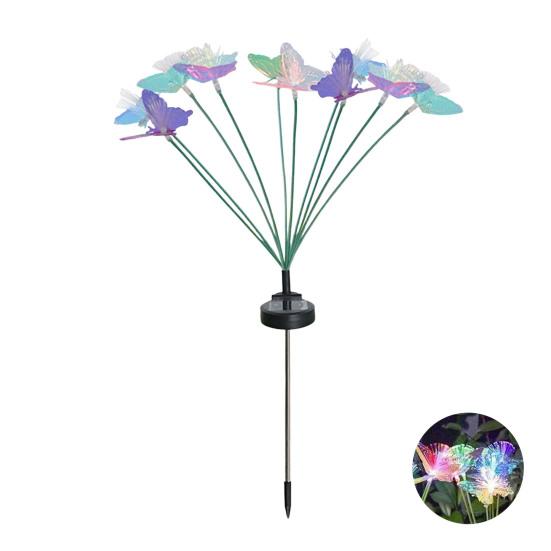 Solar Mushroom Stake Lamp Outdoor Garden Night Light Solar-powered Waterproof Automatic Light Sensor Lights for Patio Pathway