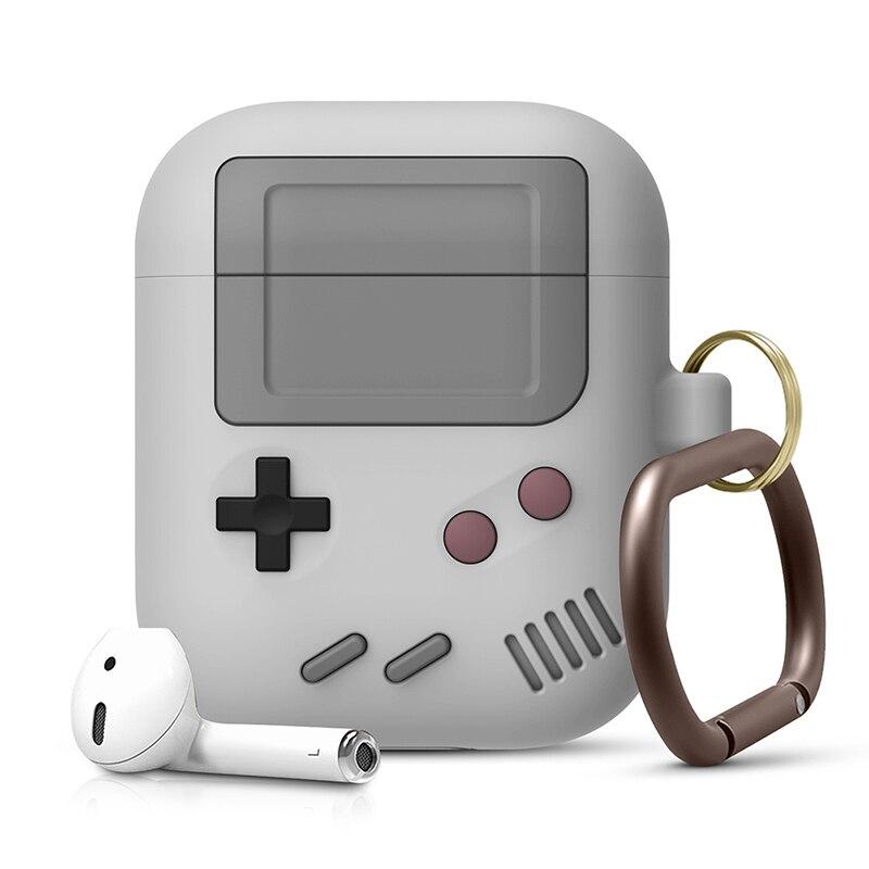 Силиконовый чехол для наушников для AirPods 1/2 Pro, классический дизайн игрового плеера