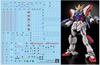 Decals for RE HiRM Robot Plastic Models RG Shining Water-transfer HG, RG, MG, PG, (for 1/144 Gundam)
