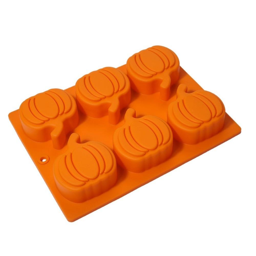 1/2Pcs Flexible Pumpkin Baking Mold 3D Silicone Baking Mold Halloween Cake Mold Kitchen Bakeware