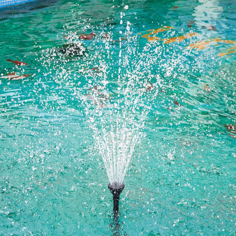 Погружной насос для пруда Sensen для садовых фонтанов с несколькими насадками, бесплатная доставка