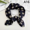 56Cm Ladies Headband Cotton Linen Square Scarf Korean College Girls  Elegant Neck Scarves Sun Protection Headscarf
