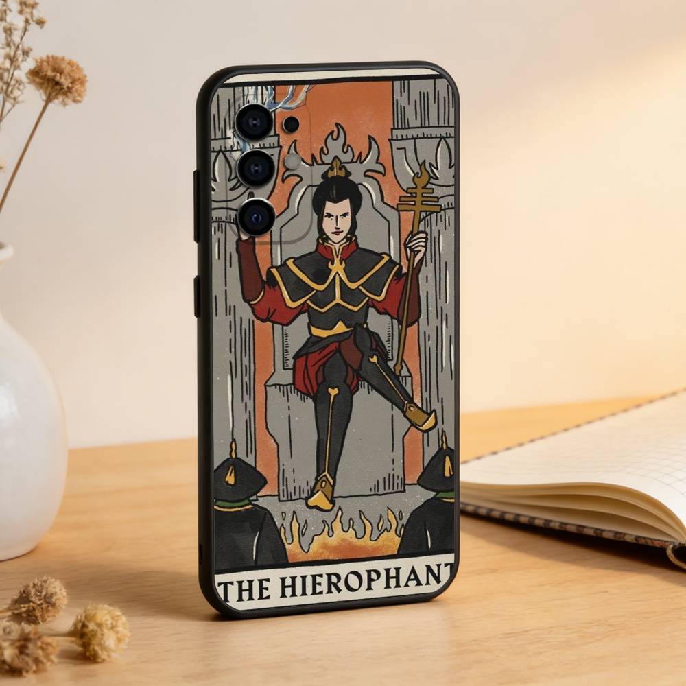 Avatar Tarot Phone Case For Samsung S25,S24,S21,S22,S23,S30,Ultra,S20,Plus,Fe,Soft Silicone Black Cover