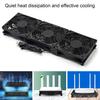 5V USB Router Cooling Fan 360mm X 120mm Laptop Host Case Cooling Fan Micro Computer Electronics Big Airflow Fan