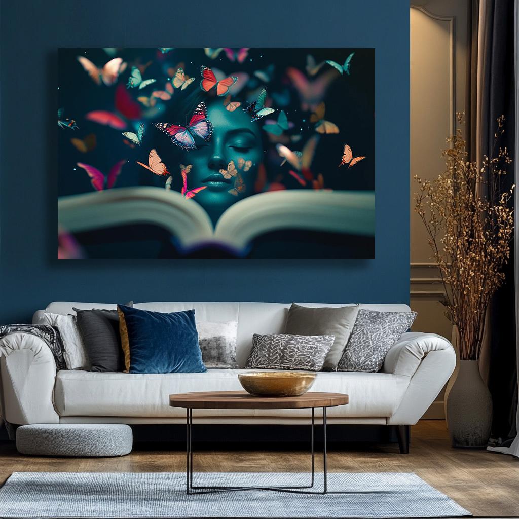 Butterfly Dreams Tapestry Unique Artistic Design for Home Decor Adds Magic and Wonder and Beauty to Any Room
