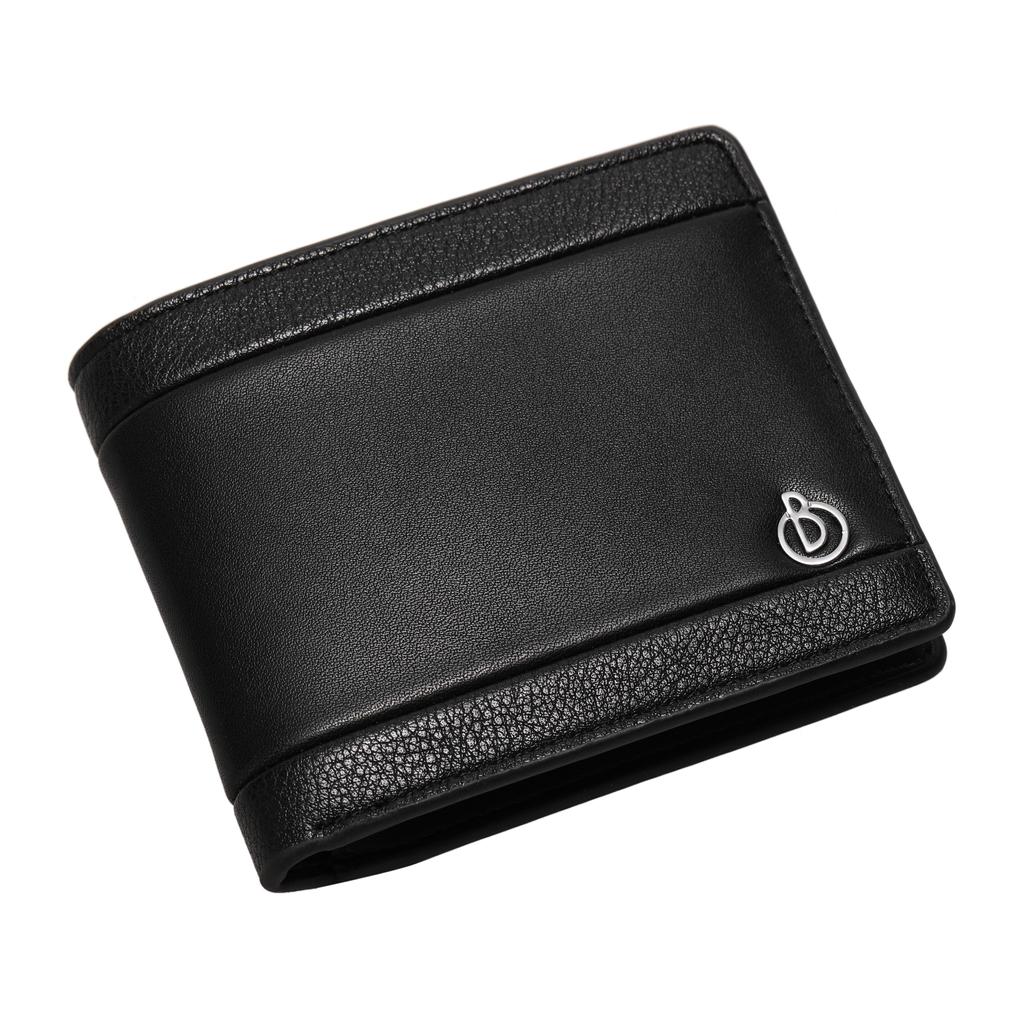 Men'S Wallet Fashion Contrast Color Men'S Short Wallet Pu Wallet Double Bill Wallet
