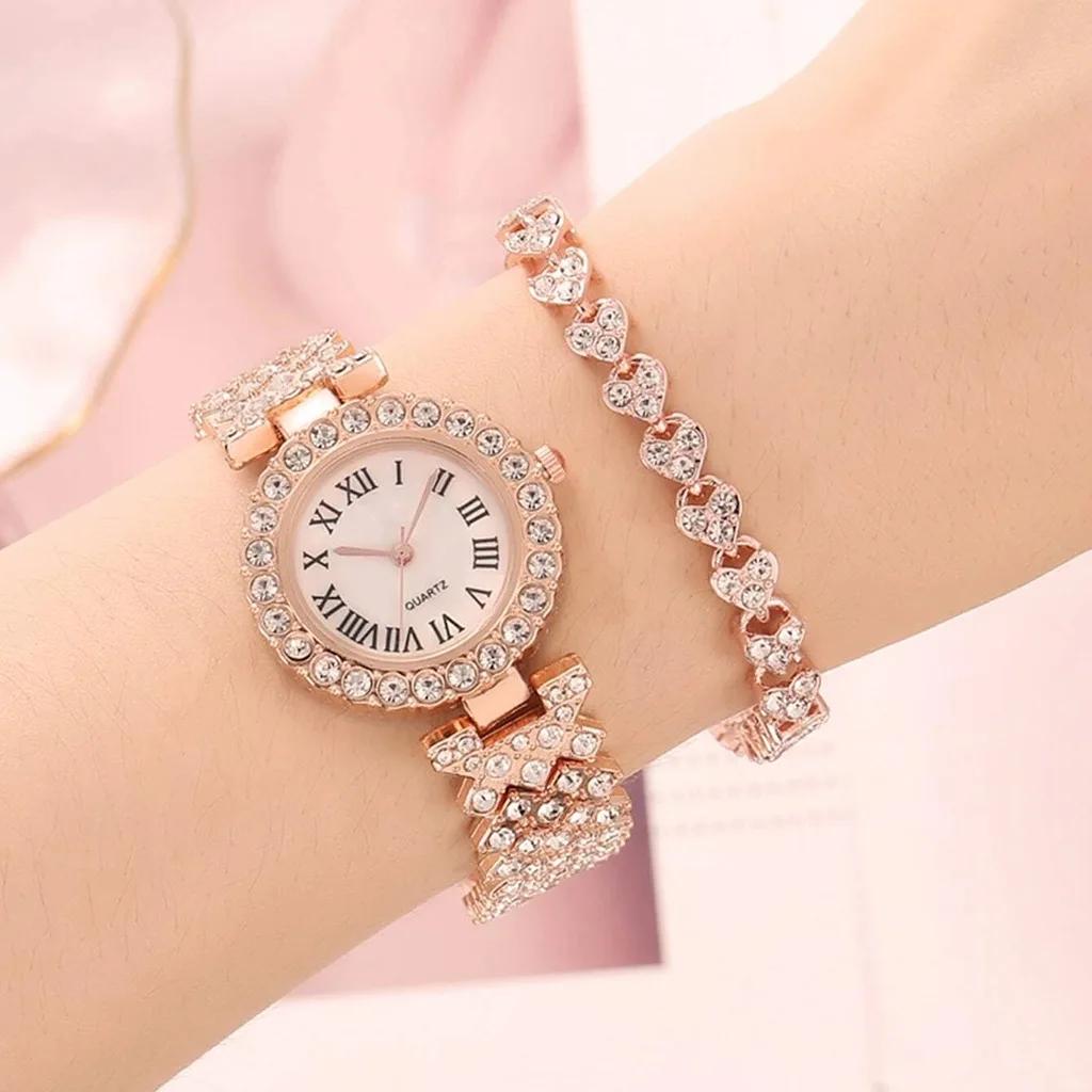 Watch for Women Watches 2025 Best Selling Products Luxury Watch Luxury Brand Reloj Mujer Watch Bracelet Set Diamond Steel Band