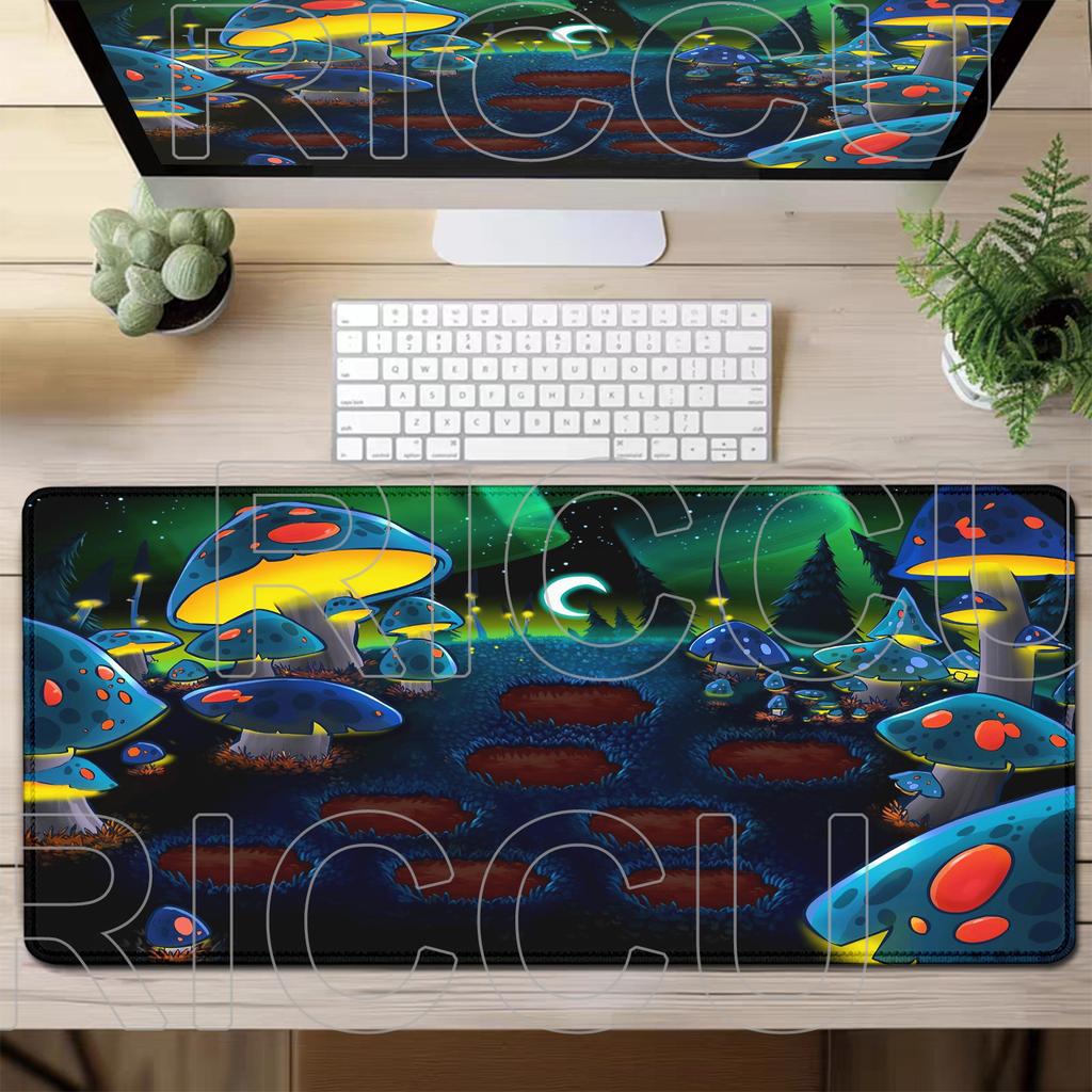 XXL HD Printing PVZ Plants vs. Zombies All Scenes Mouse Pad Large Mousepad Keyboard Laptop Gaming PC Accessories Anime Desk Mat