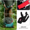 Yardwe Trimmer Shoulder Strap, Comfort Padded Belt Double Shoulder Strap, Adjustable String Trimmer Strap for Brush Cutter Trimmer Lawn Mower Parts