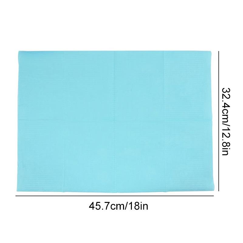 125 шт./компл. водонепроницаемый одноразовый коврик для чистки ногтей 45*33,5 см складной коврик для татуировок чехол для маникюрного инструмента