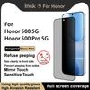 Для Honor 500 Pro 5G Стекло IMAK 3D Изогнутое Защитное Стекло с Приватностью Полное Покрытие Экрана Пленка