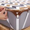 4 шт./компл. ремни для кроватей, регулируемые подтяжки для простыни, угловой держатель, эластичные застежки, зажимы