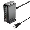 600 Вт GaN зарядный концентратор Multi Ports QC PD USB C быстрая зарядная станция адаптер совместим с iPhone 16/15/14 iPad MacBook ноутбук