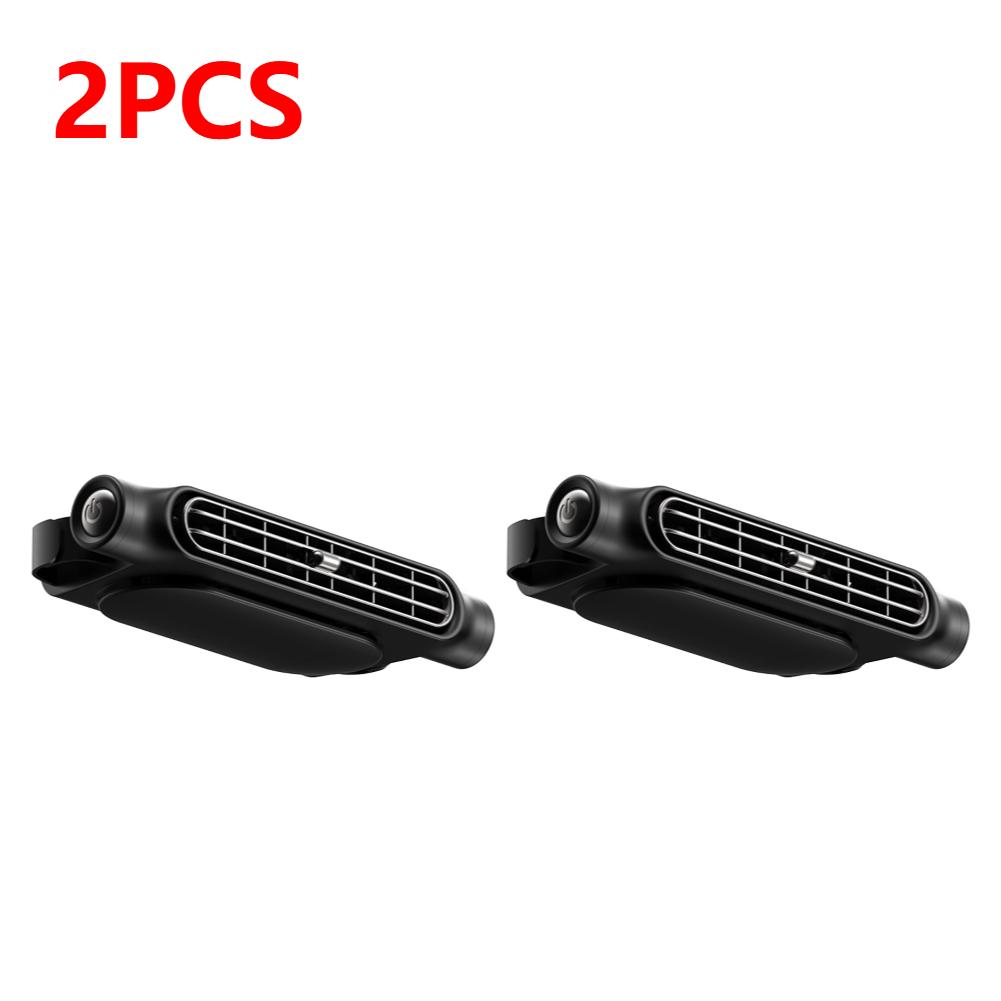 Portable Car Seat Cooling Fan 3 Speeds Adjustable Car Headrest Cooling Air Fan USB Air Cooling Fan for Front Rear Seat Passenger