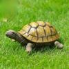 Статуэтка черепахи из смолы для украшения сада, двора. Милая модель морской черепахи, фигурка, скульптура животных. Домашние, фермерские украшения